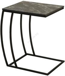 Adore Furniture Странична маса 65x35 см черен (AD0154)