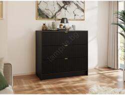 MIRJAN 24 Шкаф TIRENO 75x80 см черен (MJ0123)