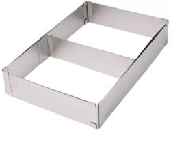 Kinghoff Forma de copt Kinghoff KH 1907, Reglabila 27, 5-52, 4 cm, Otel inoxidabil, Argintiu (KH 1907)