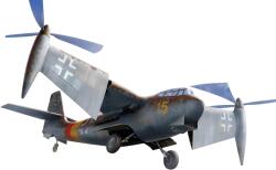 Amusing Hobby Model de asamblat Amusing Hobby Militar: Avioane: Avion de transport german Weserflug P1003/1 (AH48A002)
