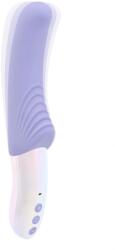 NOX Vibrator NOX Lana 10 Moduri Vibratii, Silicon, USB Magentic, Mov, 19.8 cm Vibrator