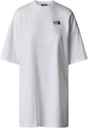 The North Face W S/S Essential Oversize Tee Dress női póló L / fehér
