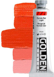 Golden Artist Colors Heavy Body Akril festék Pyrrole Red Light 59 ml 1 db (0001279-2)