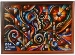 Witty Puzzlezz Puzzle Witty Puzzlezz, Meaningful Shapes, Arta moderna, 250 piese (S00005546_001w) Puzzle