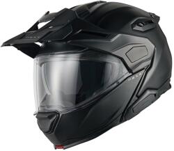 NEXX Helmets X. Lifecountry Plain felnyitható motoros bukósisak matt fekete