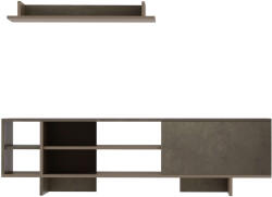 Homcom TV-szekrény, Homcom, Forgácslap, 160 x 35, 6 x 44 cm, Barna (839-498V00CF)