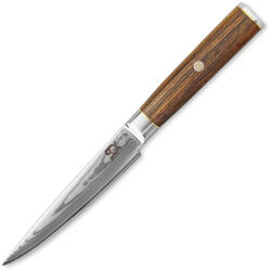 Dellinger Univerzális kés COCOBOLO LÉ WHITE DAMASCUS 13 cm, barna, Dellinger (DNGRDUKBJUT5)