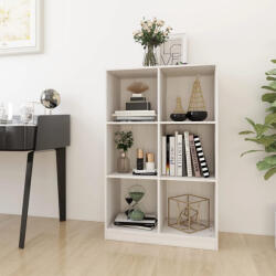vidaXL fehér tömör fenyőfa könyvszekrény 70 x 33 x 110 cm (VD809955)