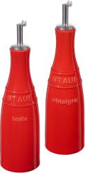 Staub Ecet-/olajtartó karaffa 250 ml, 2 db szett, piros, kerámia, Staub (ST405117880)