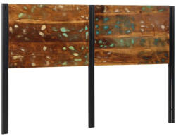 vidaXL Rusztikus Fa-Vas Ágyfejtámla - 160 cm (VD4017553)
