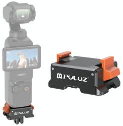 PULUZ PU735B DJI Osmo Pocket 3 PULUZ Gyorskioldó Rögzítő Adapter (Fekete) (PU735B)