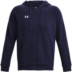 Under Armour Férfi Rival Fleece teljes cipzáras kapucnis pulóver L kék