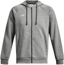 Under Armour Férfi Rival Fleece teljes cipzáras kapucnis pulóver 2XL fehér|szürke