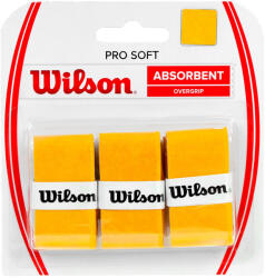 Wilson Pro Soft Comfort ütőmarkolat (3 darabos csomag) sárga