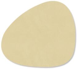 LIND DNA Suport pentru pahare CURVE NUPO 11 x 13 cm, sorbet de lamaie, piele, LIND DNA (LIND992361)
