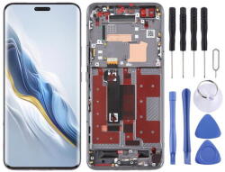 NBA001LCD10112002766229120 Honor Magic6 Pro OEM LCD kijelző, érintővel Fekete kerettel, előlap (NBA001LCD10112002766229120)