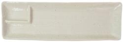 MIJ Platou de servit CONTOUR 33 x 10, 5 cm, margine înaltă, alb, ceramică, MIJ (MIJC0616) Tava