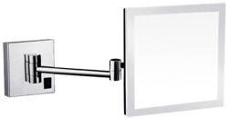 Arezzo design LED kozmetikai tükör szögletes, 5x nagyítással, króm AR-QL5020C (AR-QL5020C)