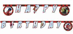 Procos Miraculous Happy Birthday felirat 230cm (91350)