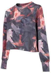 4F Női AllOver Print Crop pulóver 2XL fekete|színes