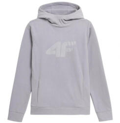 4F Női H4L22 gyapjú kapucnis pulóver 2XL szürke