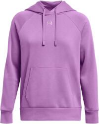 Under Armour Női Rival Fleece kapucnis pulóver M lila