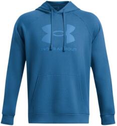 Under Armour Férfi Rival Logo Fleece kapucnis pulóver XL kék