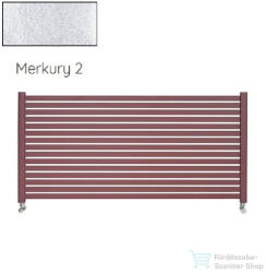 Radeco ALVO 1 350x1000 design radiátor, MERKURY 2 (ezüst) színben (Radeco_ALVO_1_MERKURY2)