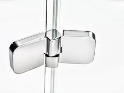 RAVAK Zuhanyajtó BSD2-100 A-balos króm + Transparent (0ULAAA00Z1)