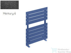 Radeco BARI A2-450/B 690x550 design radiátor, MERKURY 6 (metál fekete) színben (Radeco_BARI_A2_450B_MERKURY6)