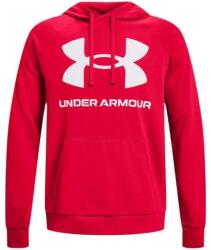 Under Armour Férfi Rival Fleece kapucnis pulóver M vörös