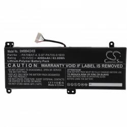 VHBW Baterie pentru Clevo PA70HS / PA71HS, 4200 mAh (BW888402458)