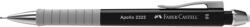 Faber-Castell Nyomósirón Faber-Castell Apolló 0, 5 2325 fekete, ergonómikus kialakítás