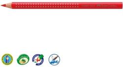 Faber-Castell Színes ceruza piros FABER Grip JUMBO ergonómikus háromszög forma, vastag