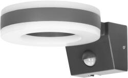 ADVITI howlit kültéri kör LED fali lámpa IP65 szürke 20w mozgásérzékelővel (ALAD-OP-6205GLPMR4)