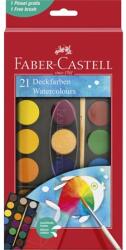 Faber-Castell Vízfesték készlet 21db-os Faber-Castell nagy 30mm-es festékkorongok