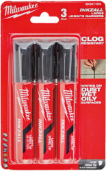 Milwaukee INKZALL L jelölő filc - fekete (3 db-os készlet) 1 db (4932471554) - munkaruhakozpont