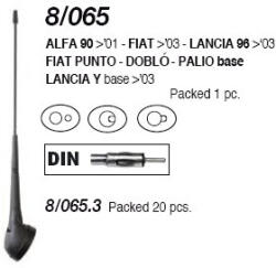 Phonocar 08065 Alfa/Fiat/Lancia antenna (08065)