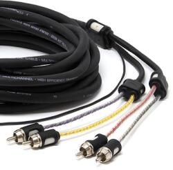 Connection BT4 550 4 csatornás RCA kábel, 5, 5 méteres, 100 dB feletti zajok kiszűréssel
