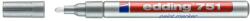 edding Marker cu vopsea, varf 1-2 mm, argintiu, EDDING 751 (ED751054)
