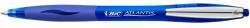 BIC Pix cu mecanism, varf 1 mm, albastru, BIC Atlantis Clic Metal (BC9021322)