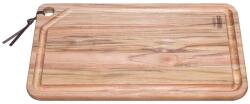 Tramontina Tocator din lemn de tec 49x28x2.2 cm Churrasco Tramontina 13333352, fabricate in Brazilia Tocator