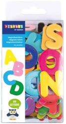 Playbox PlayBox: Litere magnetice colorate, set de 80 bucăți (2472168)
