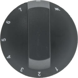 TECNOINOX FEKETE GOMB átmérő 70 mm 1-2-3-4-5-6-7