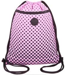 COOLPACK szívecskés prémium tornazsák - Pink Marshmallow (F070893)