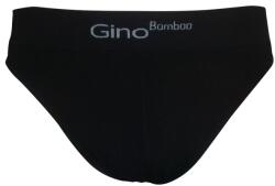 Gino Chiloți fără cusături pentru bărbați Gino bambus negru (51003) XL (10020)