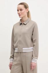 GUESS felső AMARYLLIS barna, női, sima, V5GQ03 KCYF2 - bézs S