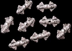  Charm Argint 925 Vajra (Dorje) 12.7 x 6.7 mm - 1 Buc