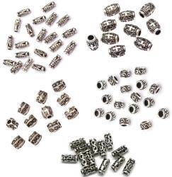 Margele Argint 925 Tub - 7-9 x 3-5 mm