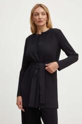 Max Mara Leisure takaró fekete, sima, nem zárható, 2426916027600 - fekete M